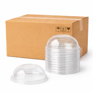 TAPA 12 PLASTICA DOMO S/PERF CRIS/AL