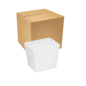 Envase de Papel p/Llevar #12 Blanco