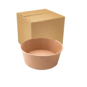 Ensaladera Redonda 44 oz Papel Kraft