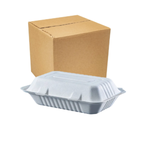 Contenedor Almeja 9x6 Hoagie Bagazo de Caña