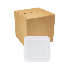 Tapa Ensaladera Cuadrada 32-44 oz PET Anti Vaho